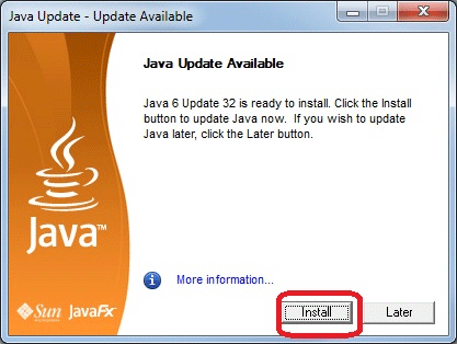 Java Update